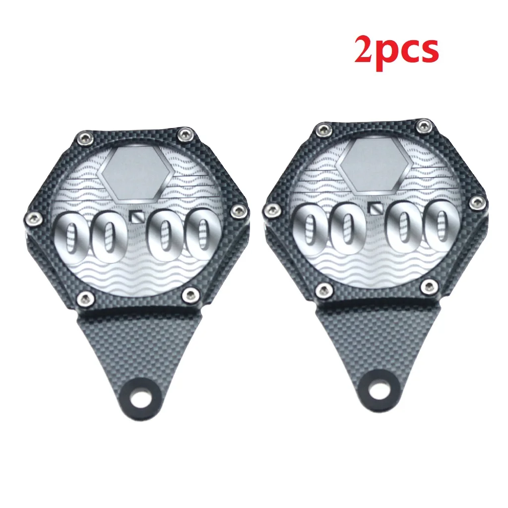 2pcs/1pc Waterproof Seal Tax Disc Permit Holder Metal Alloy for Motorbike Scooter vignette titulaire Exterior Accessories