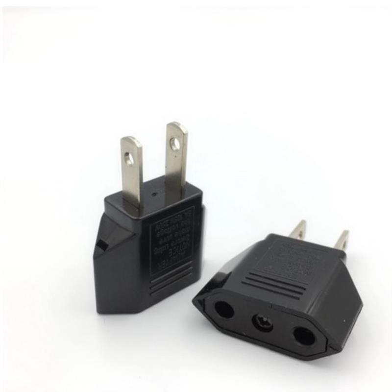 To Europe EU Euro US USA Power Jack Wall ddmysmile Plug Converter Travel Adapter Adaptor Smile