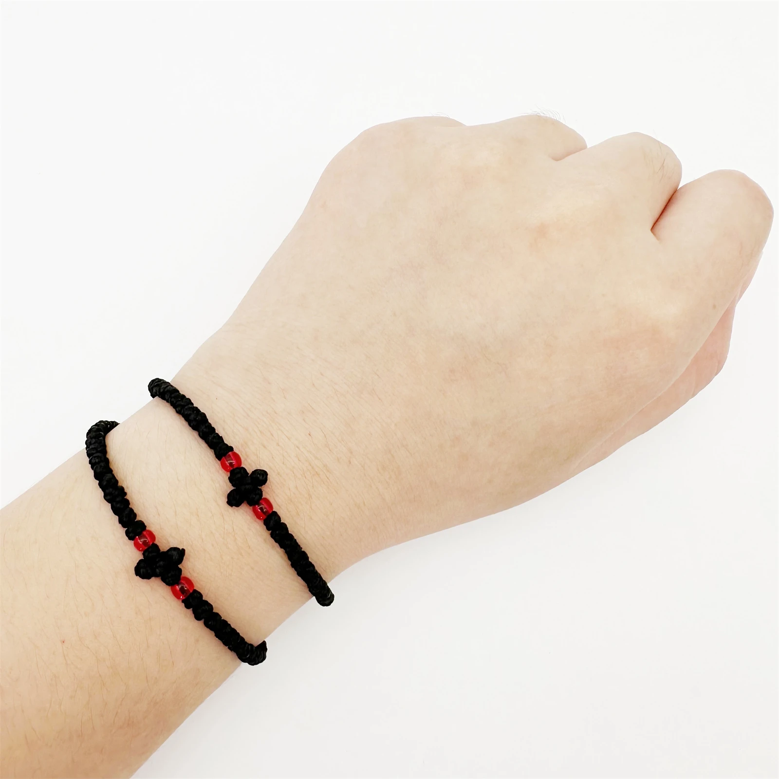 10PCS/Set Handmade Prayer Rope, Komboskini bracelet knot, Greek Orthodox Bracelet Chotki Brojanica blessed from Mount Athos, rel