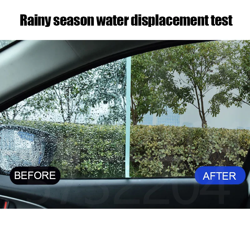Anti-rain Water Repellent Coating Spray For Car Glass Nano Hydrophobic Waterproof Agent Oil Film Removing Auto Glass Film Agent