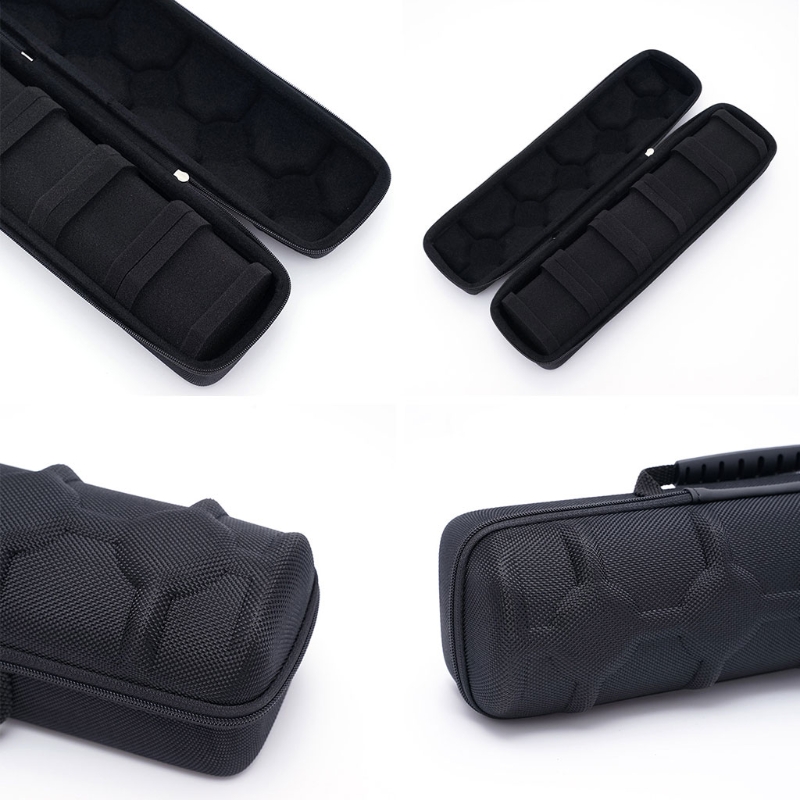Watch Box Travel Roll Case for 2/3/5/6 Watches Storage Watch Protector Organizer Shockproof Display Case for Men Women Black