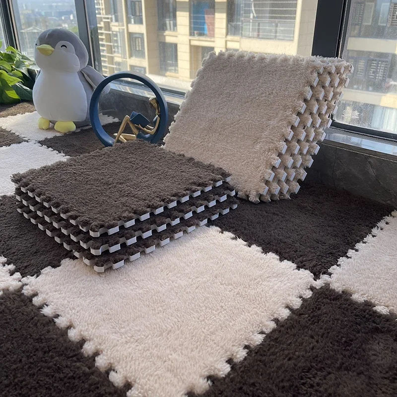 20pcs Activities Mat For Baby Soft Plush Kids Carpet Children's Play Rugs Toys EVA Foam Babies Puzzle Interlock Floor Mats 30*