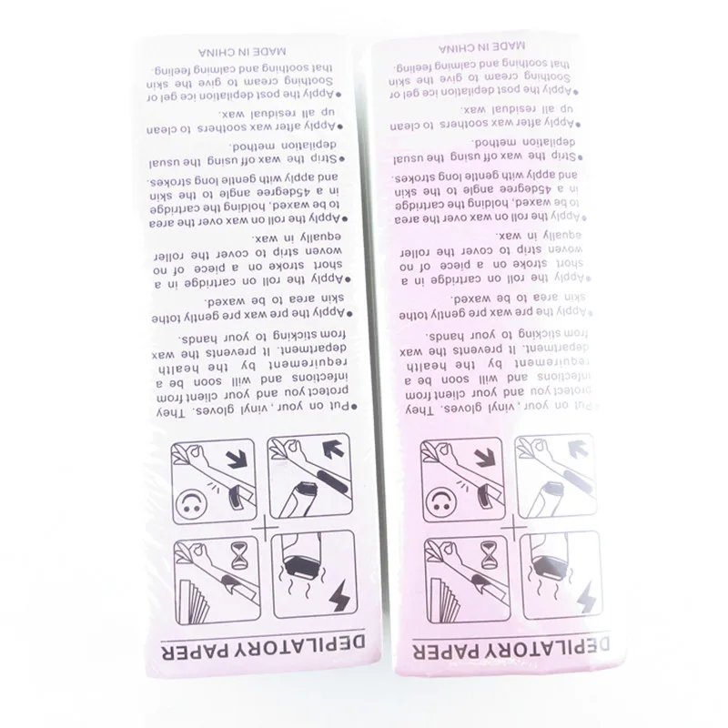 High Quality 100pcs Women Men Nonwoven Hair Removal Wax Paper Body Leg Arm Hair Removal Epilator Wax Strip Paper Roll