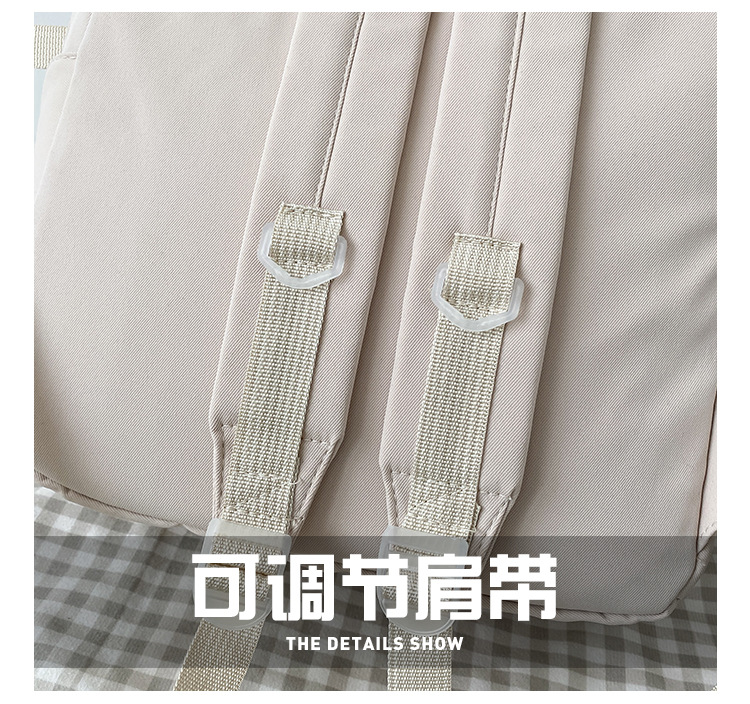Teenage Girls School Backpack High school quality capacity New Kawaii Cute Backpack Candy pure Solid color Simple Sports Travel