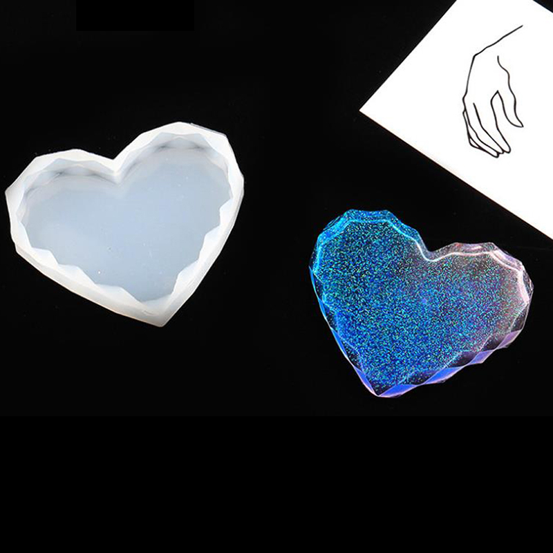 New Round Tray Resin Mold Wax Molds UV Epoxy Crystal Coaster Soap Silicone Mould DIY Craft Jewelry Making Tools Home Decoration