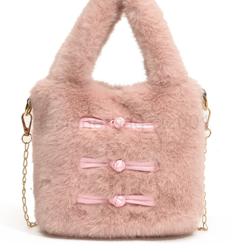 Bag Designer Fashion Classic 10a Top Woman Handbagevening Bags Plush for Women Versatile Autumn and Winter New Chain Crossbody Hand-held Bucket