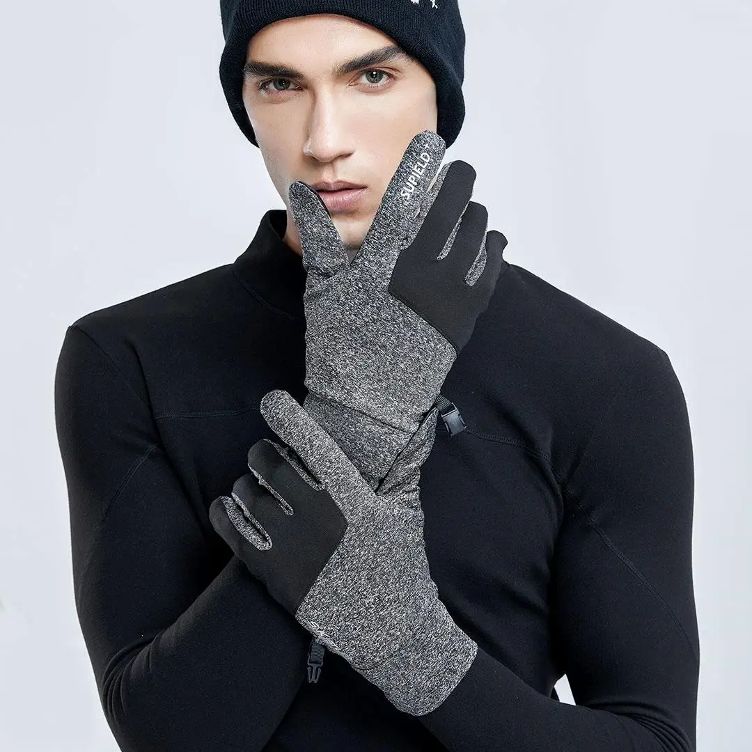NEW Youpin Supield Aerogel Touch Screen Gloves Winter Warm Moisture-proof Windproof Motorcycle Riding Men Women Mitten