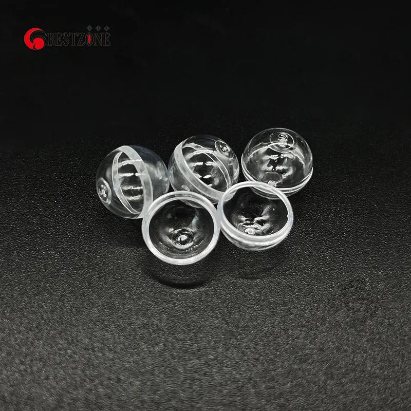 0.67/0.68Inch 50Pcs/lot Very Small 17MM Mini Tiny Empty Plastic Balls Capsule Toys Surprise Ball Container Prop Paintball