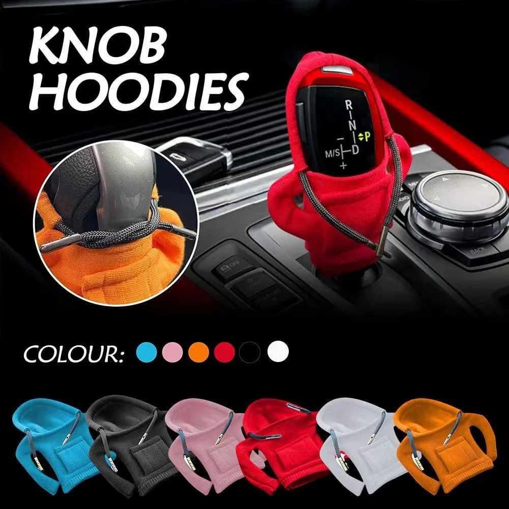 2024 New Funny Car Knob Hoodie High Quality Sweatshirt Sweater Design Universal Shift Gear Stick Cover
