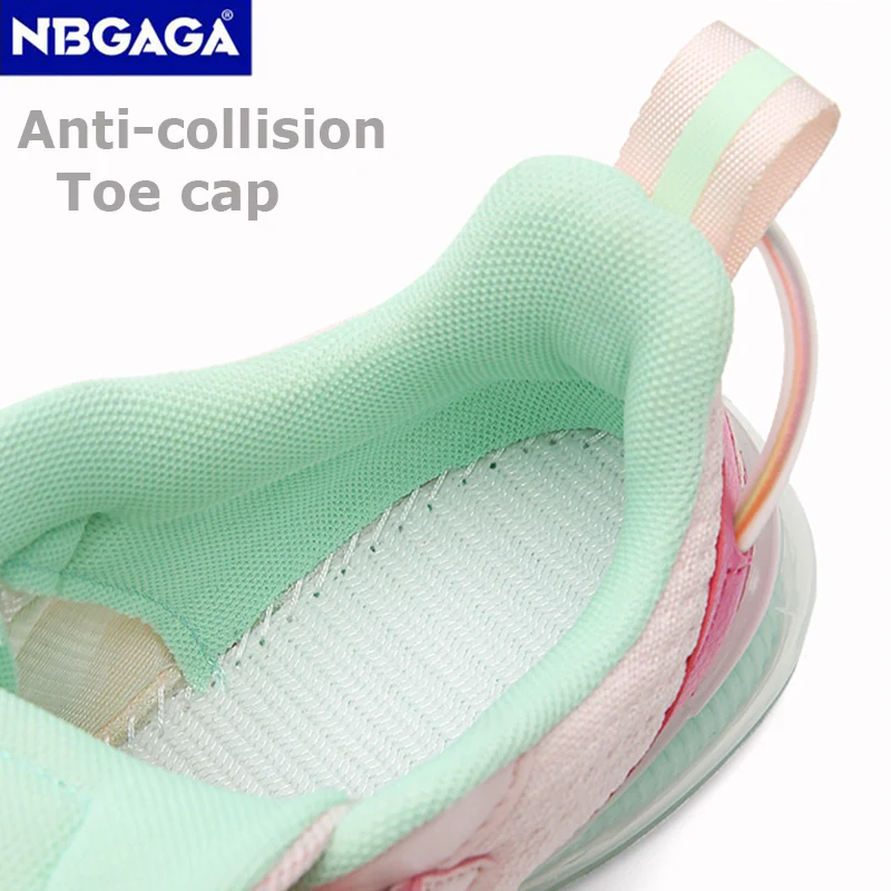 Kids Autumn Sneakers Girls School Casual Shoes Outdoor Breathable Running Shoes Light Soft Tenis Pink Non-slip Children Footwear