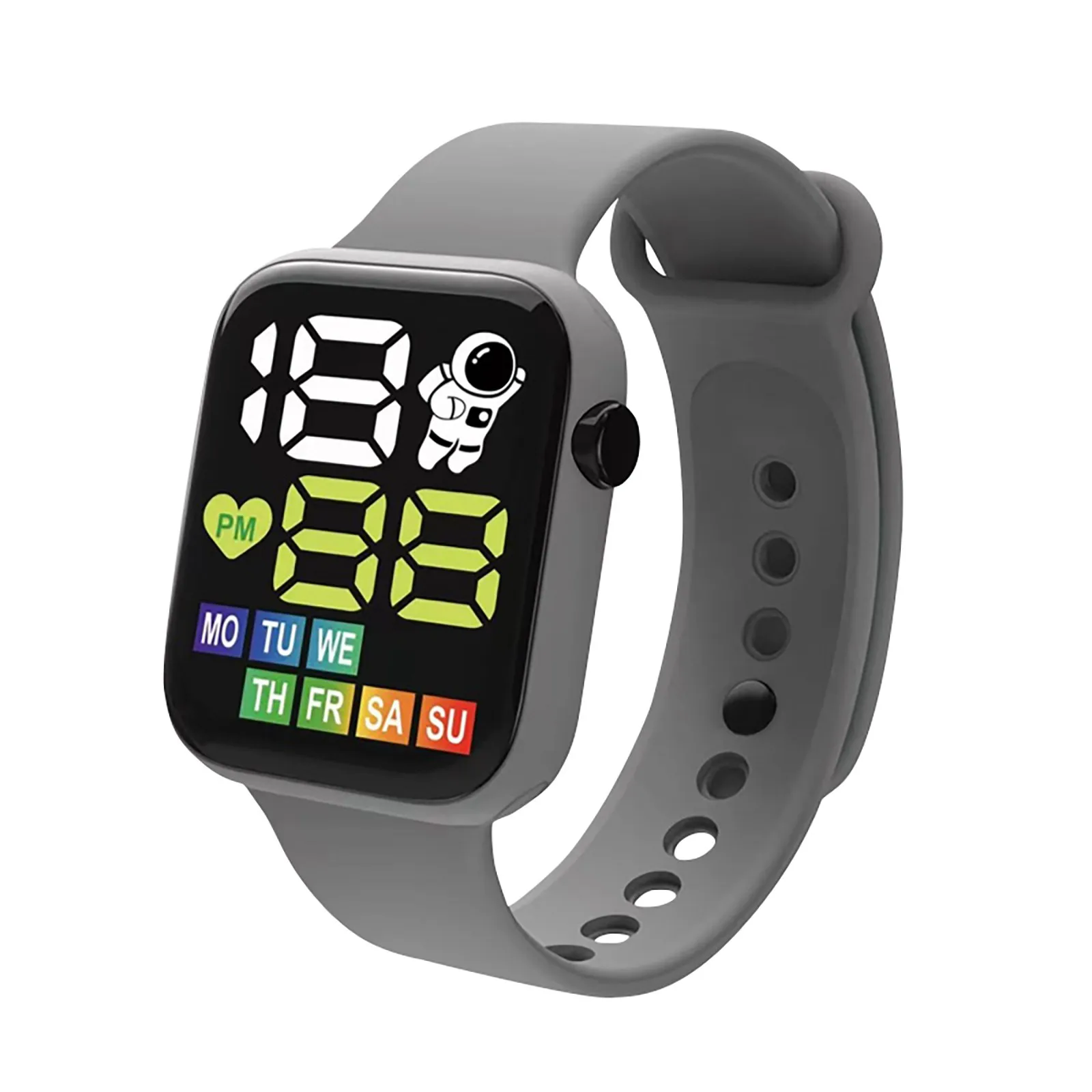 Children's new Sports Watch Display Week Suitable For Outdoor Electronic 2025 Watch For Students