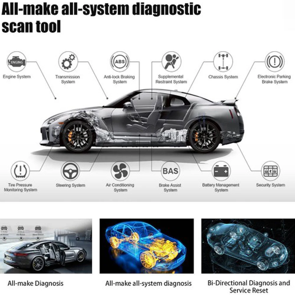 Car OBD For Autel MaxiVCI Mini VCI Mini Bluetooth Diagnostic Vehicle Interface For MK808BT MK808TS MX808TS MP808TS TS608 MS906S