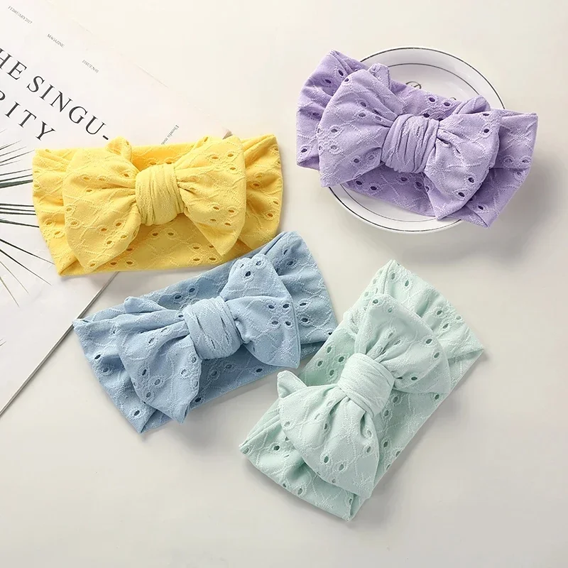 Kids Headband Baby Accessories for New Born Bows Hair Bands Children Hairband Adjustable Babies Girls Hair Accessories Kids Item