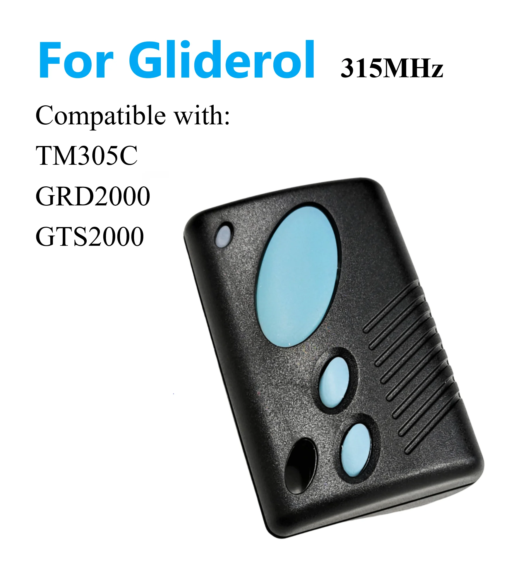 For Gliderol TM305C GRD2000 GTS2000 Garage Door Remote Control Rollamatic 315MHZ