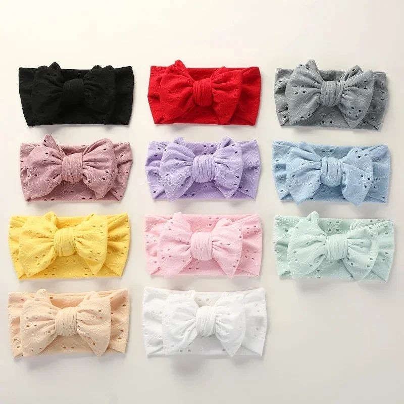 Kids Headband Baby Accessories for New Born Bows Hair Bands Children Hairband Adjustable Babies Girls Hair Accessories Kids Item