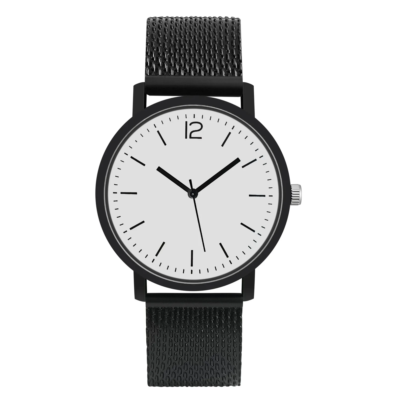 Men'S And Women'S Quartz Watch Simp Digital Watch Silicone Wristband Couple Wristwatch Couple Gift Sophisticated And Stylish