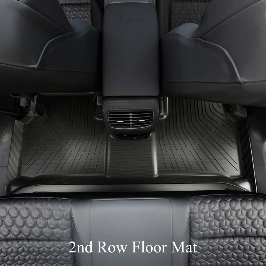 Floor Mats & Cargo Liner for Volkswagen ID.4 2023 2022 2021 All Weather Waterproof TPE ID4 Crozz Trunk Mat Foot Pads