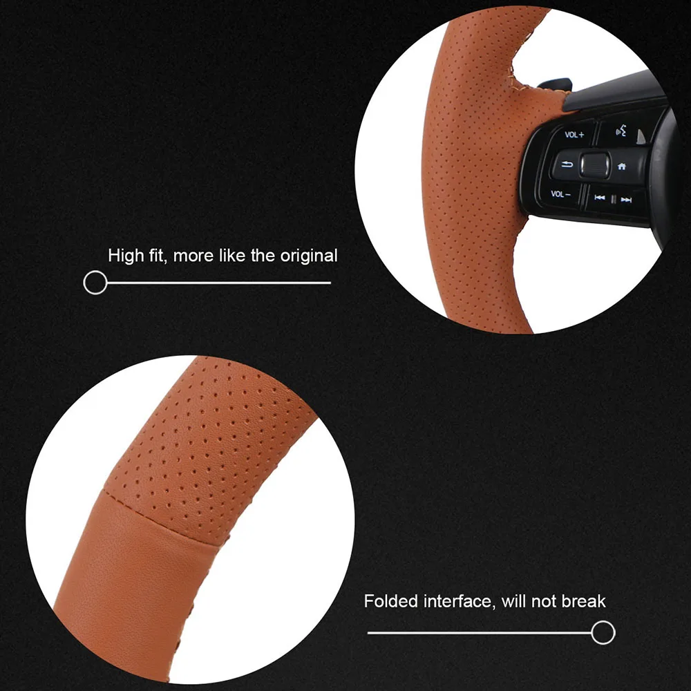 DIY Special Original Car Steering Wheel Cover For Mercedes Benz W639 Viano 2006-2011/Vito 2010-2015/VW Crafter 2006-2016