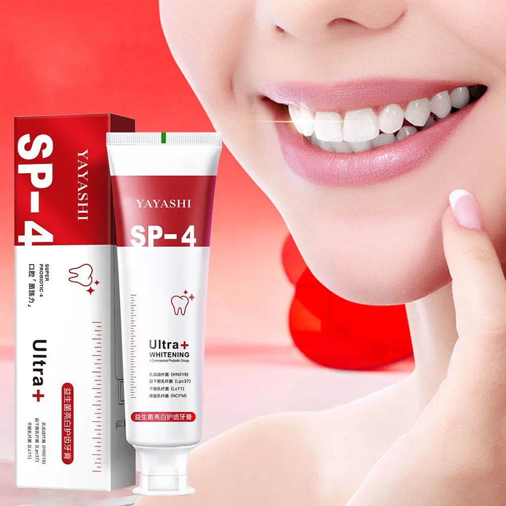 Yayashi sp-4 Toothpaste, All Smiles -Brightening & Stain Removing Toothpaste