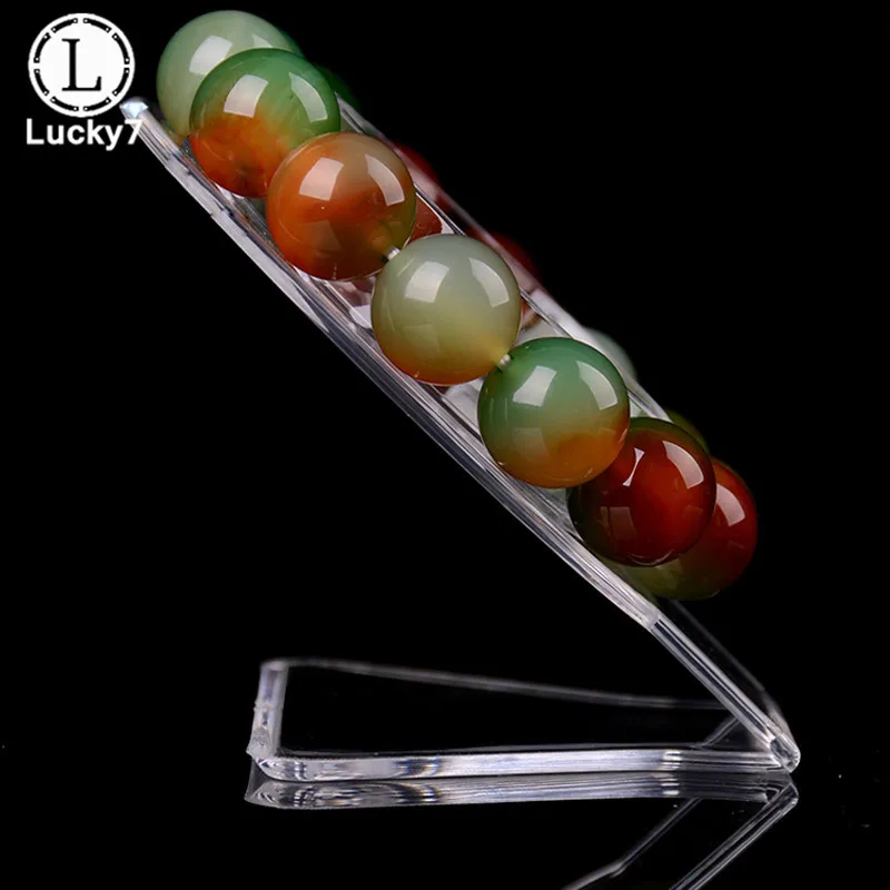 Clear Jewelry Bracelet Display Holder Bangle Organizer Rack Acrylic Bracelet Display Collar Stand Holder