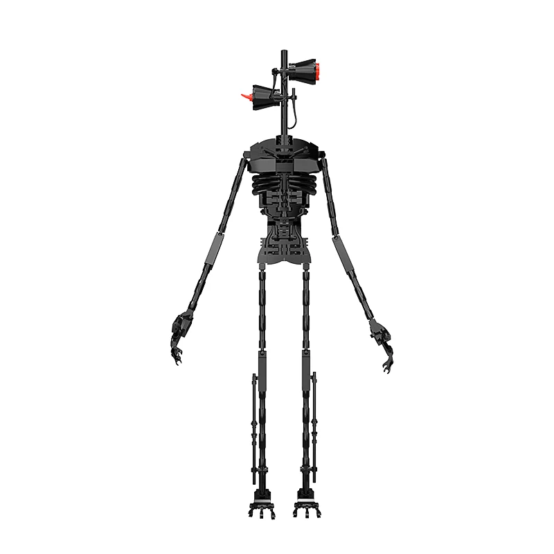 MOC Sirened Heading Movie Figure Building Blocks Traffic Light Head Puzzle Game Model Constructor Assembled Children's Toy Gifts