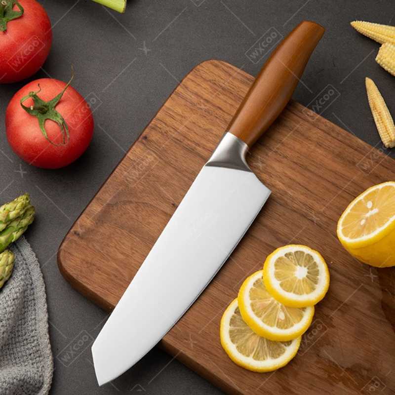 Professional Japanese Kitchen Knife Set Stainless Steel Fish Slices and Meat Chop Chefs Knife Slices Tripterygium Knives Cooking Tools X241102