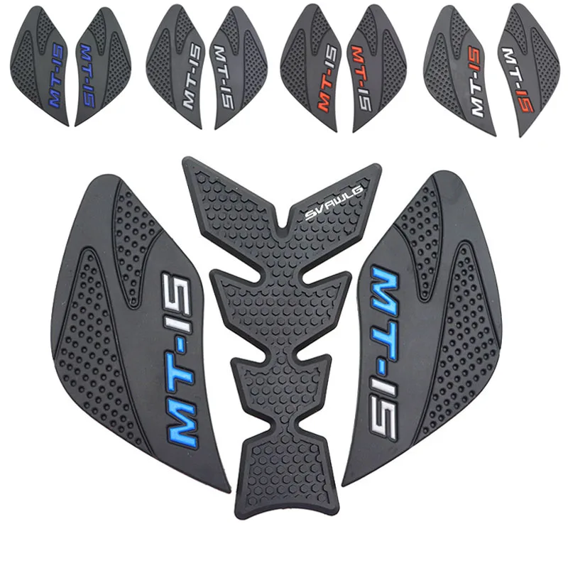 Motorcycle Tank Protective Pad Sticker 3M Decal For Yamaha MT-15 MT15 MT 15 2019 2020 2021 Anti-slip Stickers 2019-2021