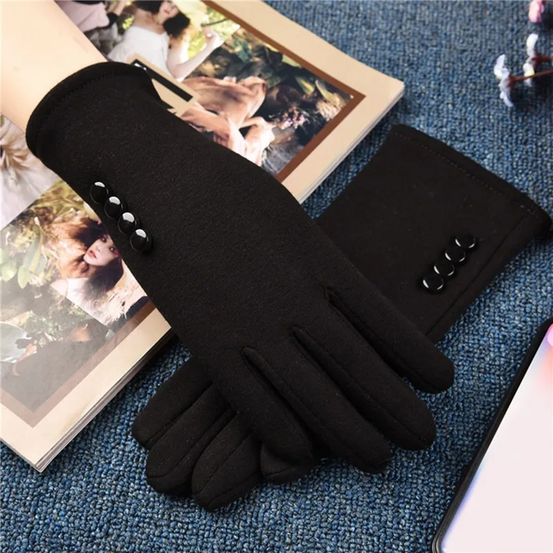Women Touch Screen Winter Gloves Autumn Warm Gloves Wrist Mittens Driving Ski Windproof Glove