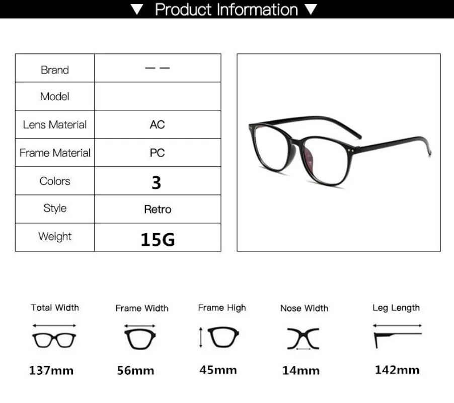 Fashion Reading new Glasses Anti-Blue 2025 Light Women Men Computer Presbyopia Hyperopia Reading Eyeglasses+1.0+1.5+2.0+2.5+3.0+3.5+4.0