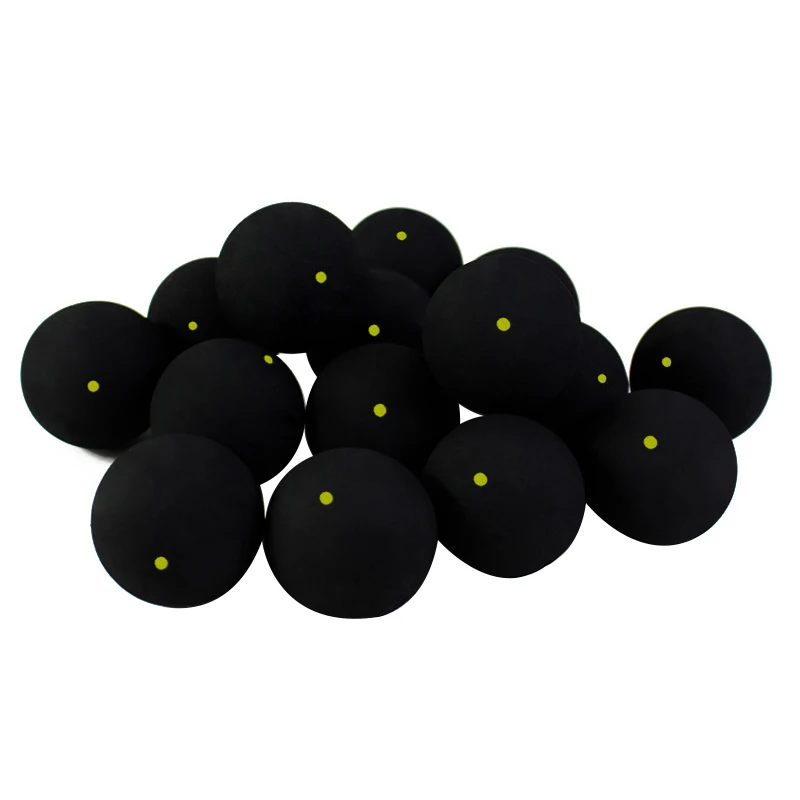 1PC Professional Rubber Squash Ball for Racket Red Dot Blue Bot Yellow Fast Speed Beginner or Training