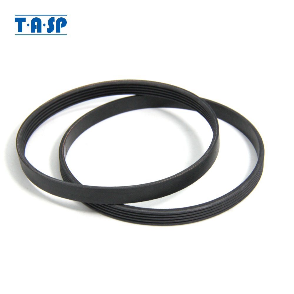 TASP 2pcs Planer Grooved Drive Poly V Belt 2609100410 for Bosch 1594 1594K PL1682 PL1632 PL2632 GHO 26-82 15-82 26-82D 6500 3100