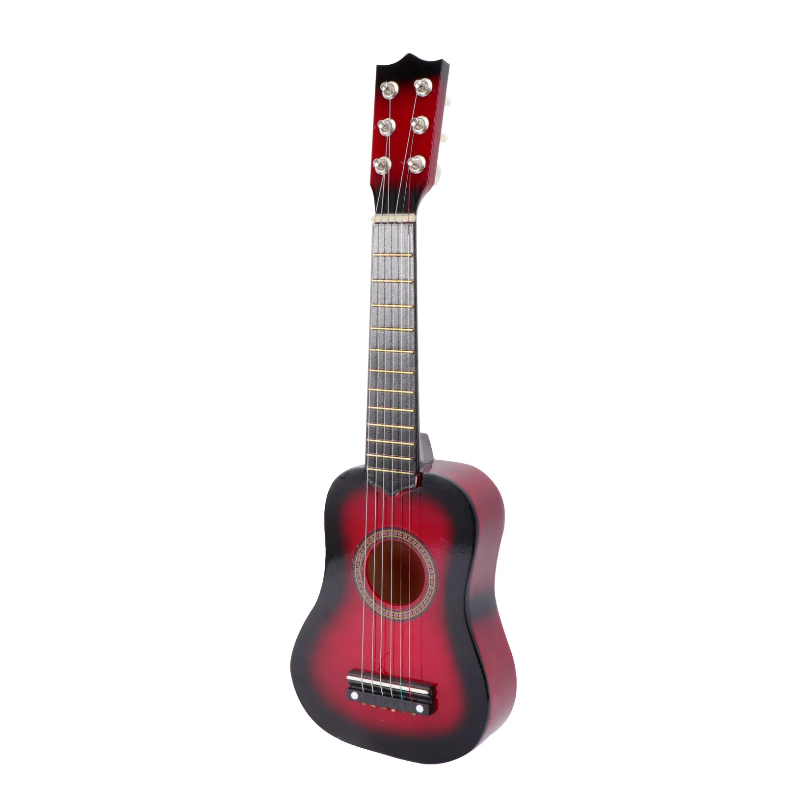 21 Inch Boys Pink Suit Small Guitar Bamboo Student Wooden Christmas Decorations