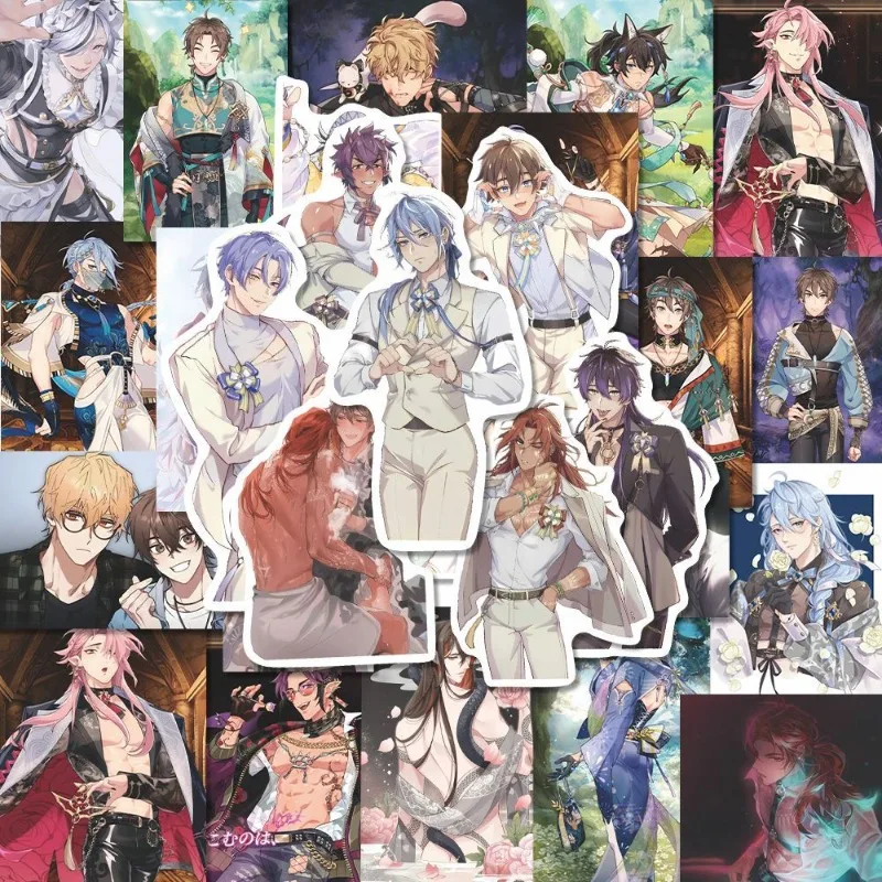 NU Carnival Sticker Anime Decorative Decals Stickers Childrens Stationery Student Waterproof Anime Material Package Decoration