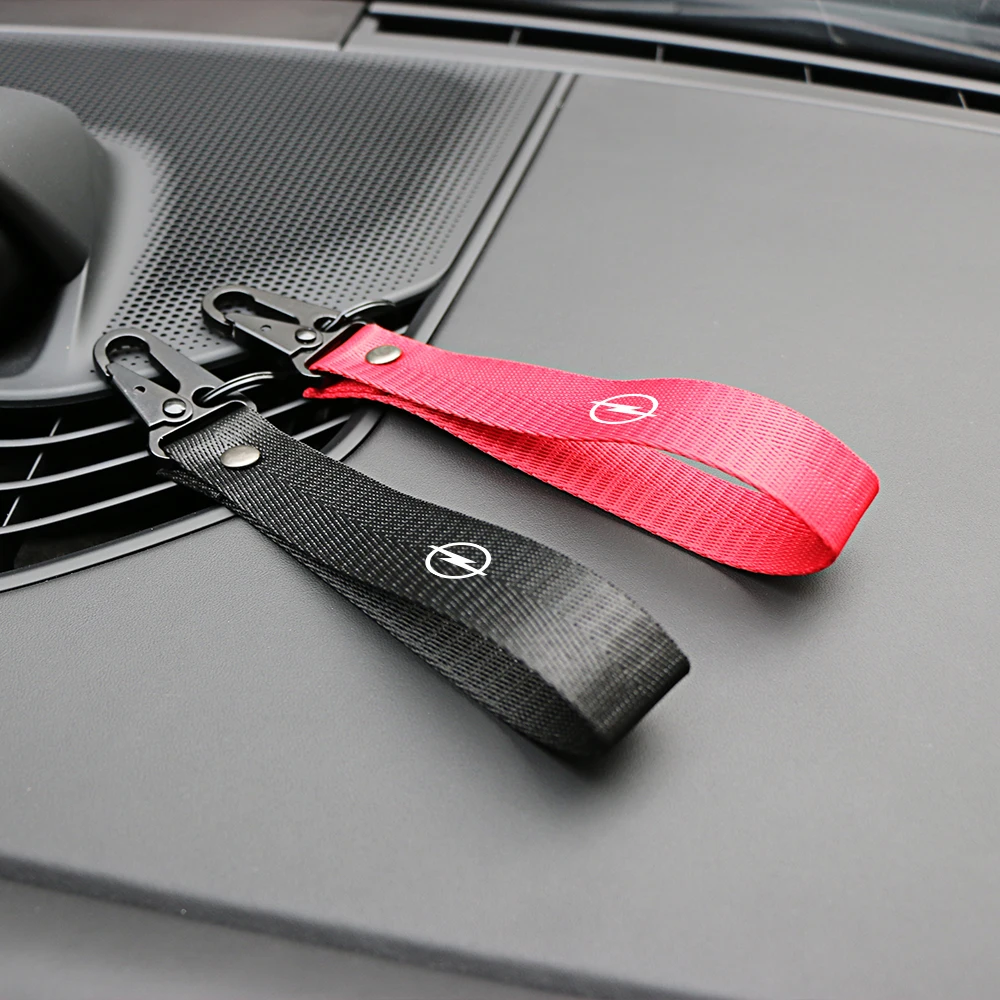 Anti-Lost Car Keychain Split Ring Auto Accessories For Opel Astra H J G K Insignia Corsa C D Vectra C B Meriva a Zafira Trailer