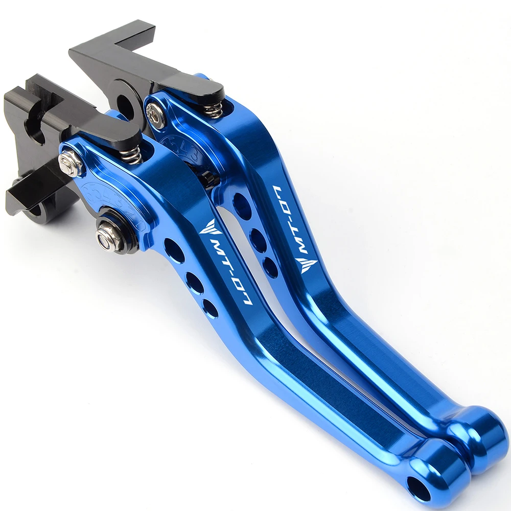 Motorcycle Accessories Aluminum Brake Clutch Levers For YAMAHA MT07 MT 07 FZ07 2014 2015 2016 2017 2018 2019 2020 2021 2022 2023