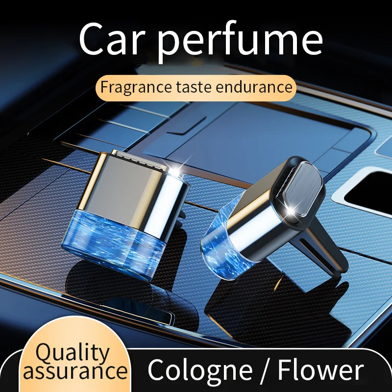 Car Fragrance Air Freshener Air Vent Diffuser Luxury Perfume Scent Diffuser Essential Oils Diffuse Car Interior Accessories
