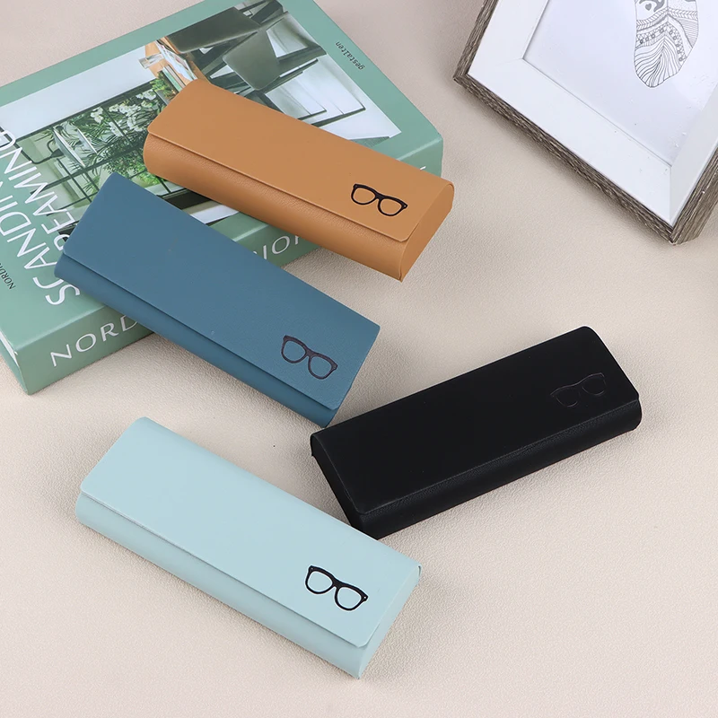 1PC PU Leather Glasses Case Men Women Sunglasses Myopia Presbyopia Storage Box Portable Anti-Pressure Eyeglasses Bag