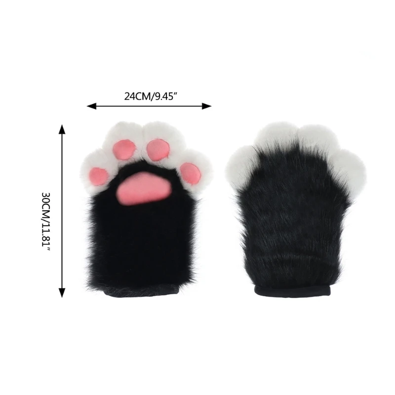 Large Furry Paw Cosplay Toe Beans Anime COSPLAY Halloween Fursuit Role Playing Handmade Anime Cosplay Props Dropshipping
