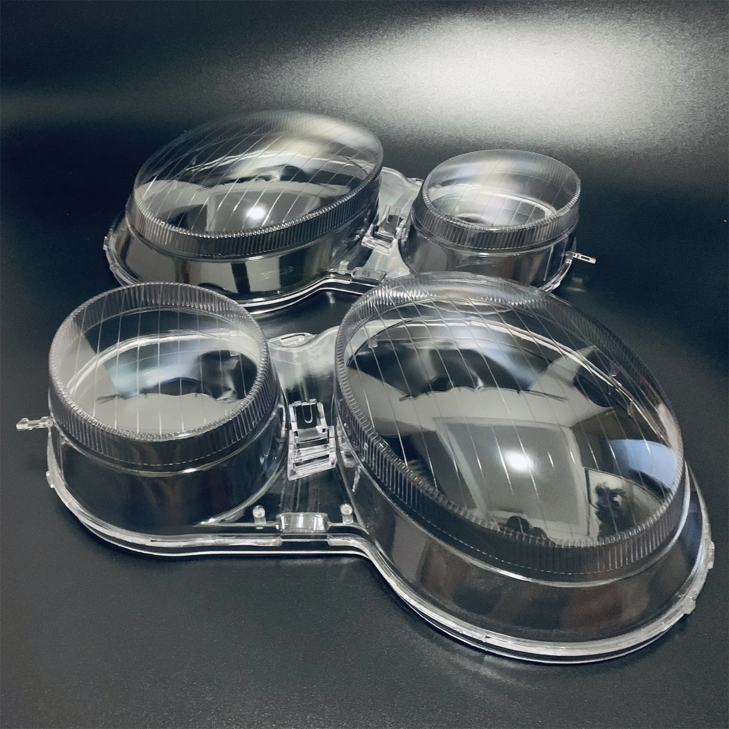 1 Pair Headlight Lens Cover For Mercedes-Benz W210 E200 E240 E260 E280 E320 E430 1996-2003 Headlamp Cover Transparent Lampshade