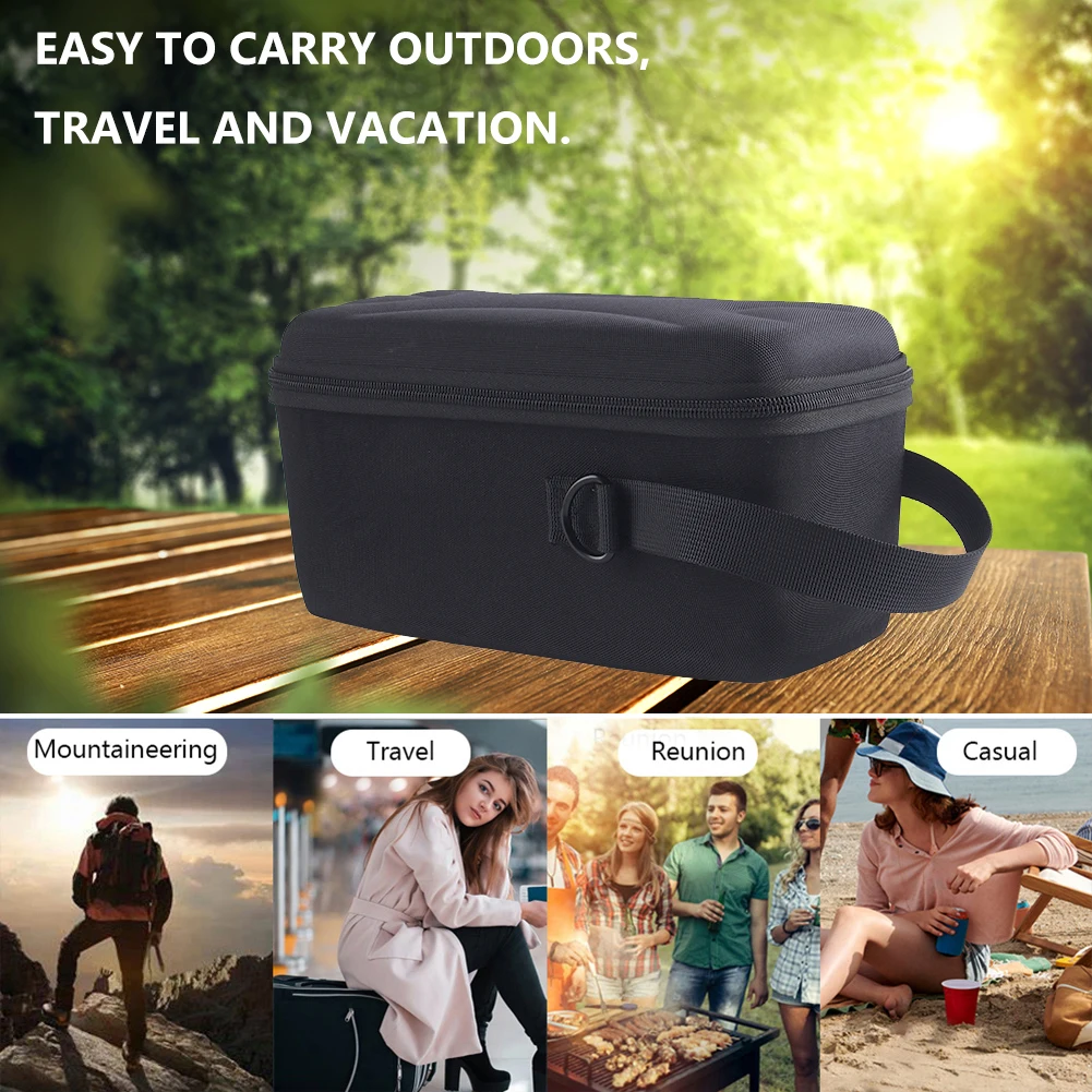 Portable Hard EVA Speaker Bags Adjustable Shoulder Straps Audio Box Bag Power Cord Accessory Anti-drop for Marshall Middleton