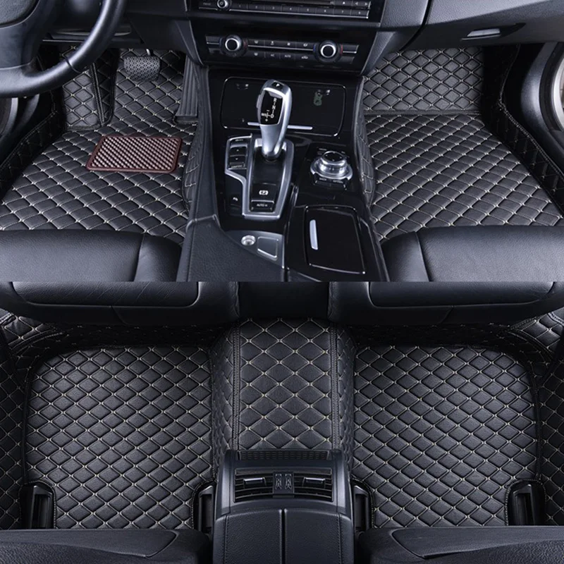 Car Floor Mats For Land Rover Range Rover Velar 2017 2018 2019 2020 Auto Waterproof Rugs Accessories Leather Liners Carpets Pads