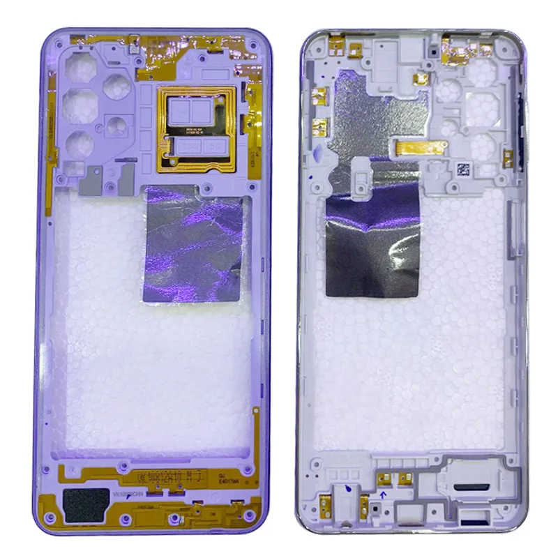 Middle Frame Center Chassis Phone Housing For Samsung 4G A325 A32 5G A326 Cover with Buttons Repair Parts