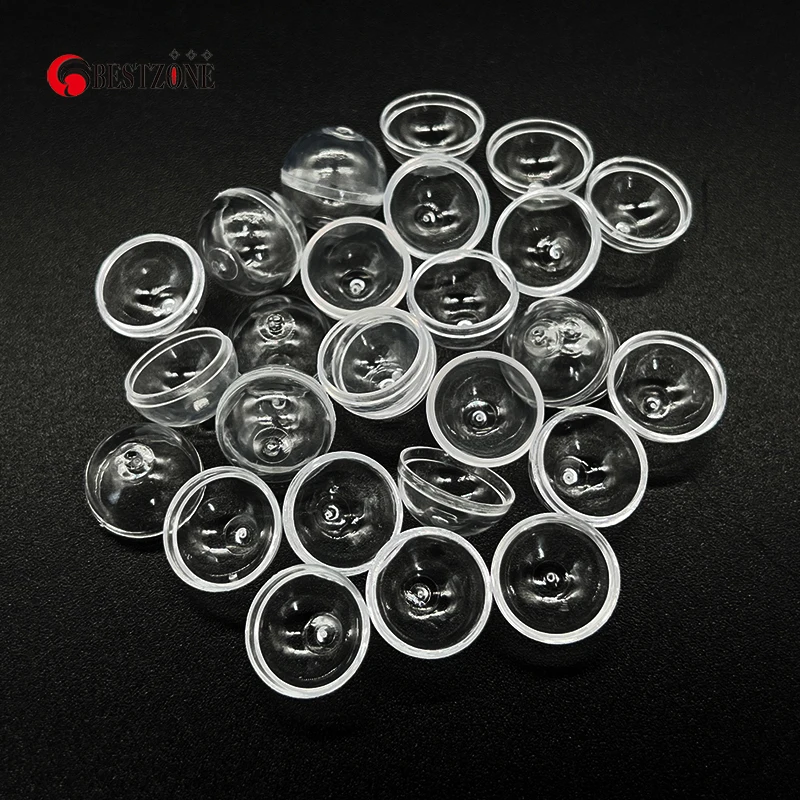 2000Pcs/Lot 0.67/0.68Inch Very Small 17MM Mini Tiny Empty Plastic Balls Capsule Toys Surprise Ball Container Prop Paintball