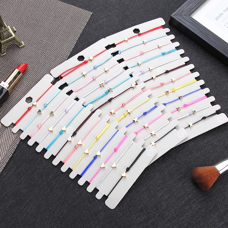 12pcs New In Lucky Turkey Blue Evil Eye Bracelet For Women Men Handmade Woven Rope Chain Bracelets Girl Birthday Party Jewelry