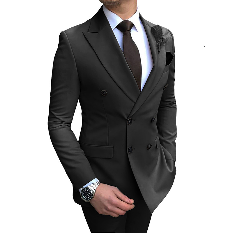 Army Green Formal Business Wedding Suits For Men Best Man Blazer Groom Tuxedos Slim Fit Costume Homme Mariage