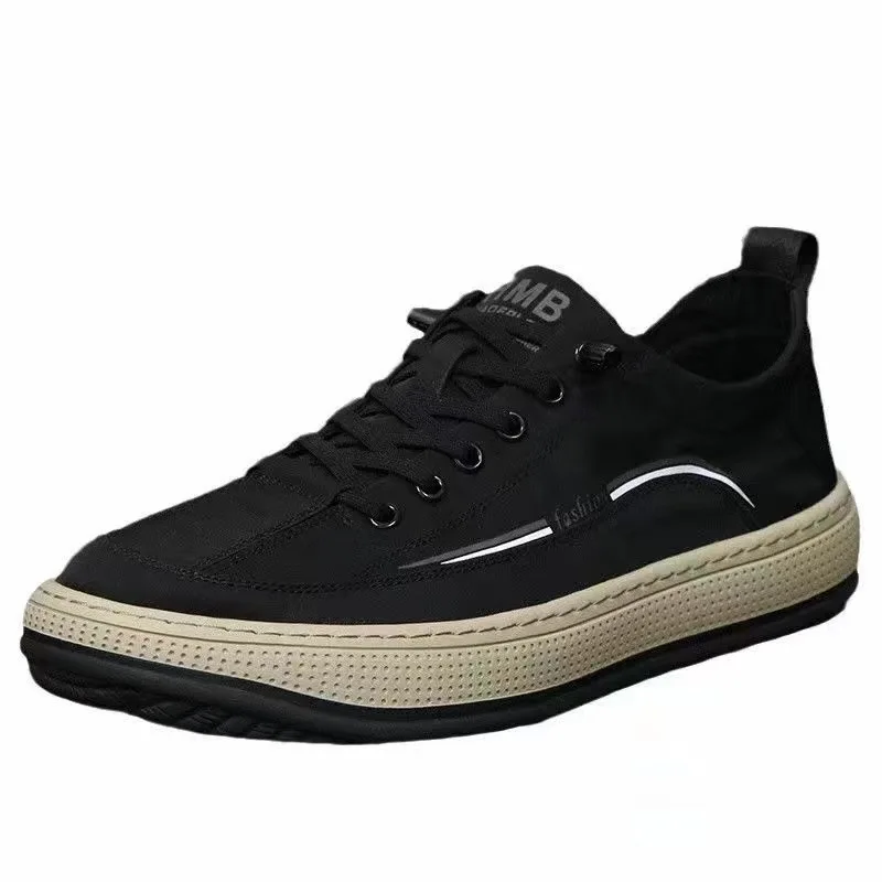 2025 NEW Casual New Outdoor Non slip Breathable Sports Low Top Flat Canvas High end Fashion Men s Shoes