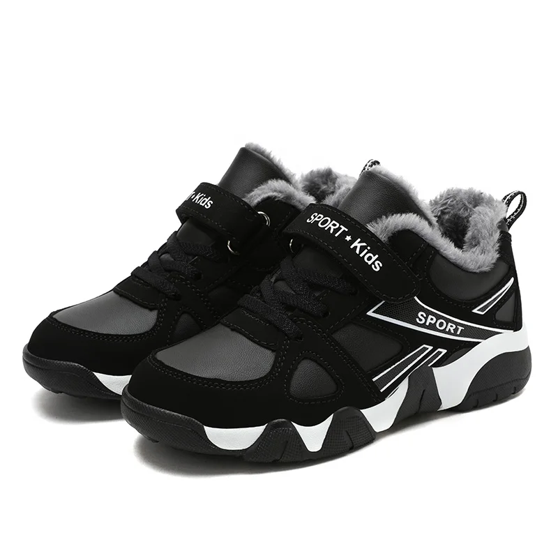 Winter Children Sneakers Warm Lightweight Kids Sports Shoes Outdoor Anti-Slip Running Shoes Casual Boys Girls Tennis Fashion