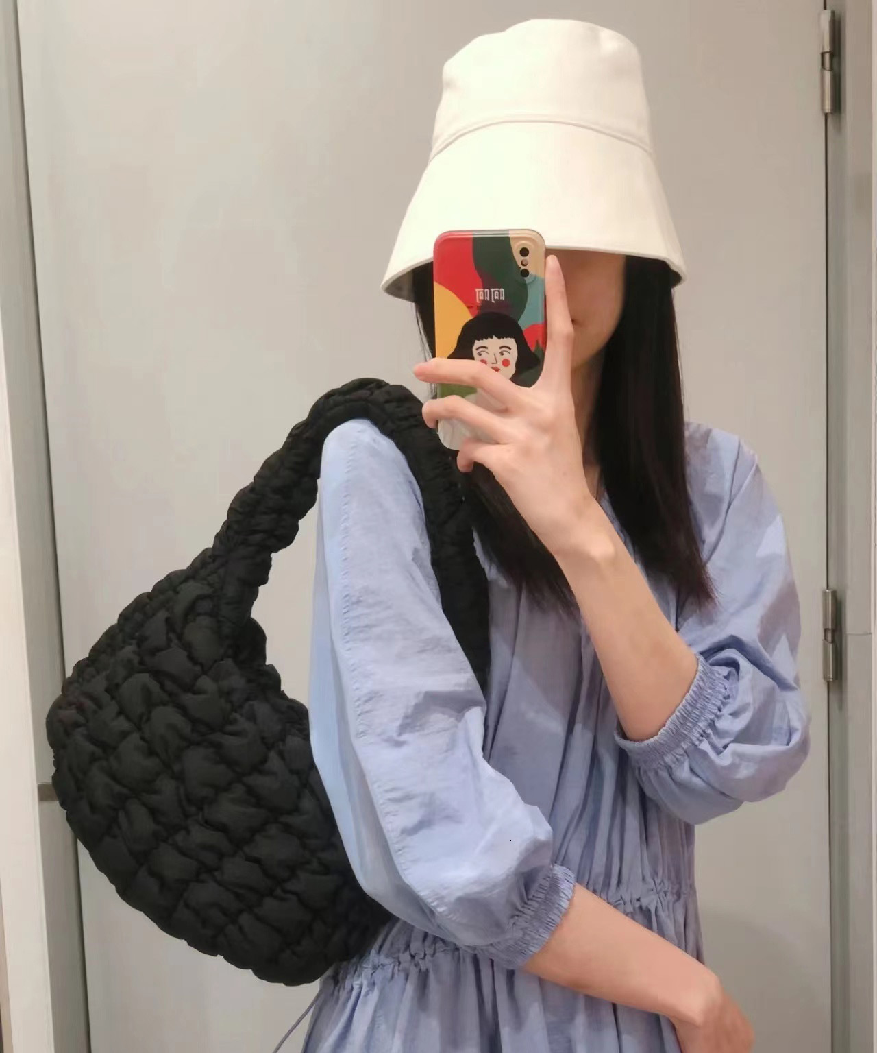 Fashion New Designer Korean Bubble Pleated Cloud Shoulder Candy Color Underarm Bag Autumn And Winter Women's Shoulder Bag