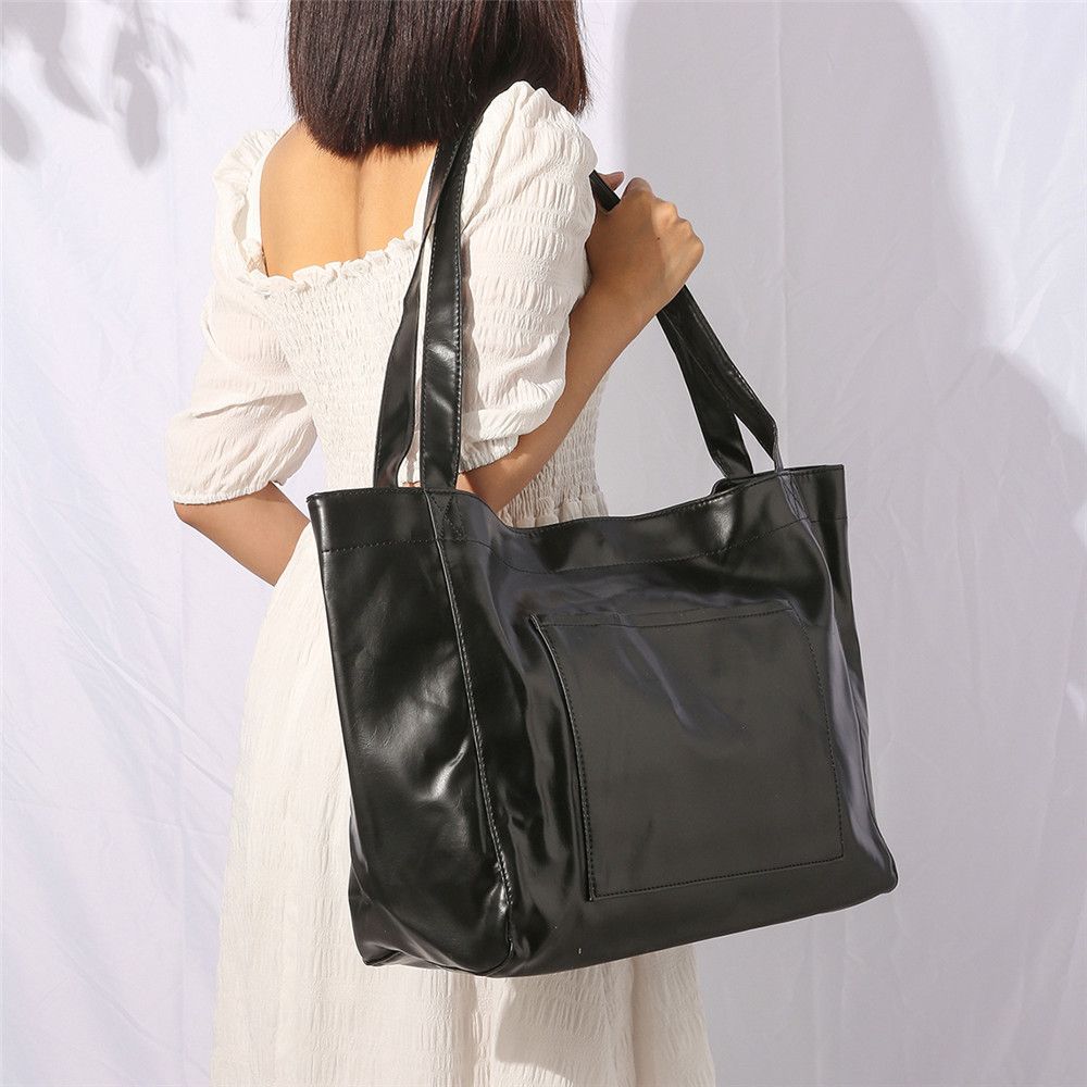 Women Vintage Weekender Soft Leather Oversized Shoulder Bag Large Tote Handbags Fashion Portable Outdoor Travel Bags