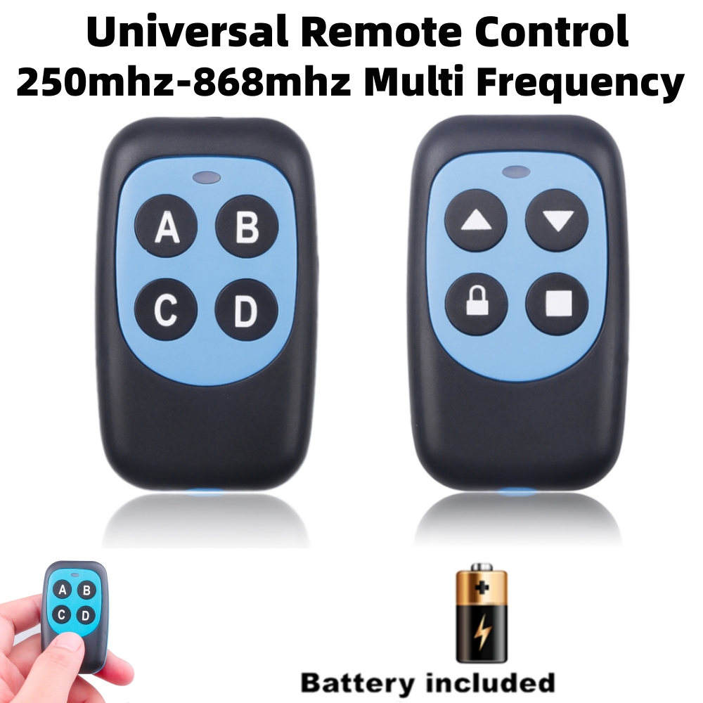 Multi Frequency 250-868Mhz Auto 2025 Copy Remote Control Duplicator For Home Electric Garage Door Gate Opener 433 315 new mhz Fixed Code